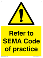 WV12946: Refer to SEMA Code of practice