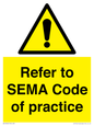WV12946: Refer to SEMA Code of practice
