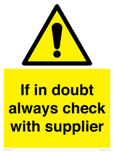 WV12949: If in doubt always check with supplier