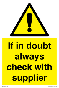 WV12949: If in doubt always check with supplier