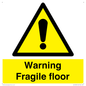 WV13093: Warning fragile floor
