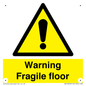 WV13093: Warning fragile floor