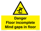 WV13125: Danger Floor incomplete Mind gaps in floor