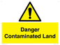 WV13129: Danger Contaminated Land