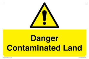 WV13129: Danger Contaminated Land