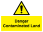 WV13129: Danger Contaminated Land