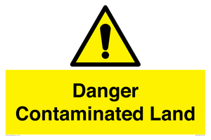 WV13129: Danger Contaminated Land
