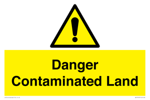 WV13129: Danger Contaminated Land