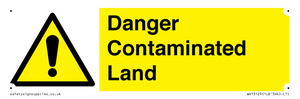 WV13129: Danger Contaminated Land