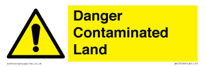 WV13129: Danger Contaminated Land