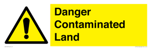 WV13129: Danger Contaminated Land
