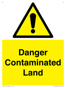WV13129: Danger Contaminated Land