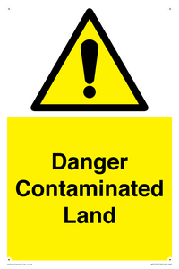WV13129: Danger Contaminated Land