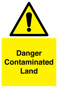 WV13129: Danger Contaminated Land