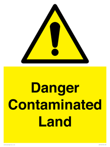 WV13129: Danger Contaminated Land