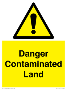 WV13129: Danger Contaminated Land