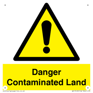 WV13129: Danger Contaminated Land