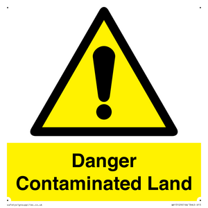 WV13129: Danger Contaminated Land