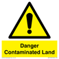 WV13129: Danger Contaminated Land