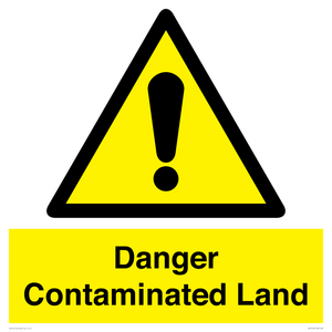 WV13129: Danger Contaminated Land