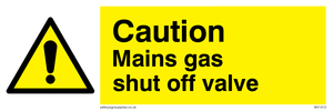 WV1313: Mains gas shut off valve