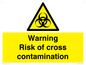 WV13135: Warning risk of cross contamination