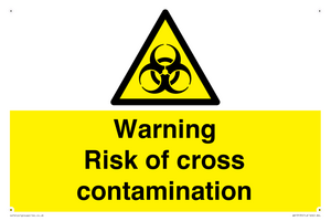 WV13135: Warning risk of cross contamination