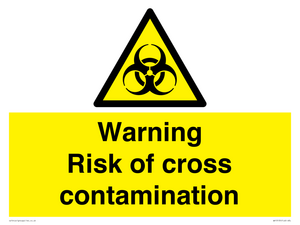WV13135: Warning risk of cross contamination