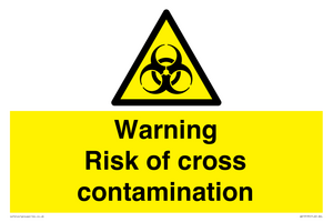 WV13135: Warning risk of cross contamination
