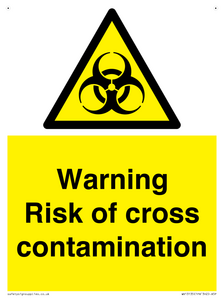 WV13135: Warning risk of cross contamination