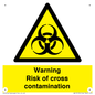 WV13135: Warning risk of cross contamination