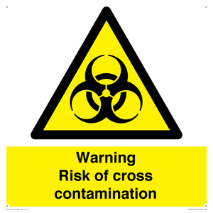 WV13135: Warning risk of cross contamination