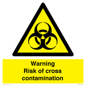 WV13135: Warning risk of cross contamination