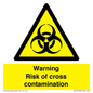 WV13135: Warning risk of cross contamination