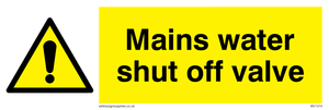 WV1314: Mains water shut off valve