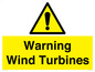 WV13141: Warning wind turbines