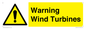 WV13141: Warning wind turbines