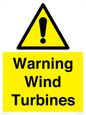 WV13141: Warning wind turbines