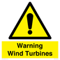 WV13141: Warning wind turbines