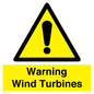 WV13141: Warning wind turbines
