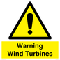 WV13141: Warning wind turbines