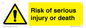 WV13143: Risk of serious injury or death