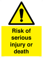 WV13143: Risk of serious injury or death