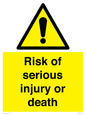 WV13143: Risk of serious injury or death