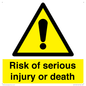 WV13143: Risk of serious injury or death