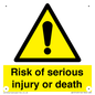 WV13143: Risk of serious injury or death