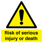 WV13143: Risk of serious injury or death