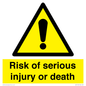 WV13143: Risk of serious injury or death
