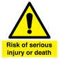 WV13143: Risk of serious injury or death