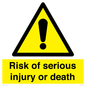 WV13143: Risk of serious injury or death
